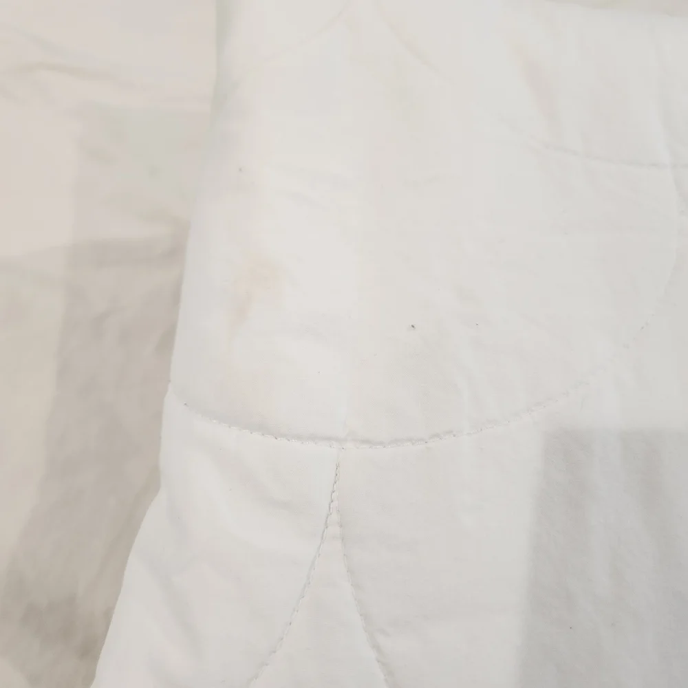 White Quilted Mattress Protector Fitted Sheet Bedding Set